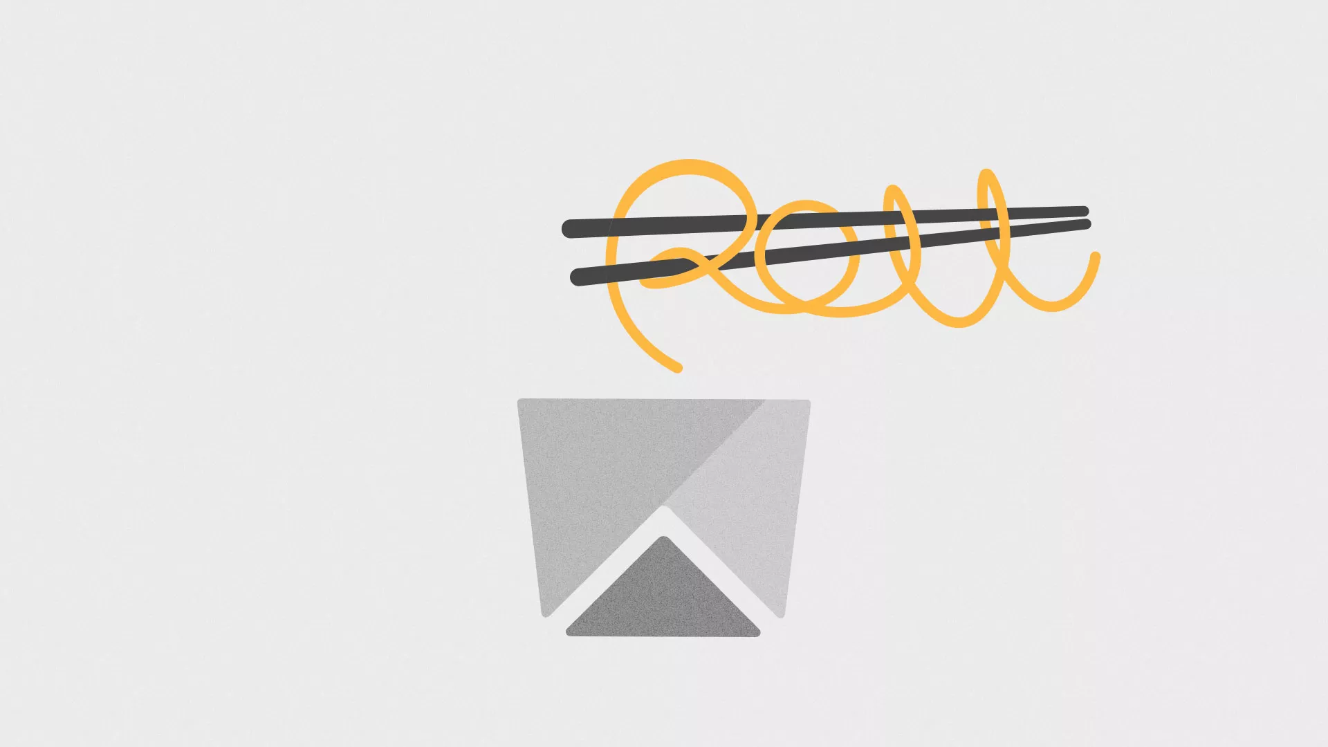 Оформление меню суши-бара «Roll Wok Club» в Сестрорецке